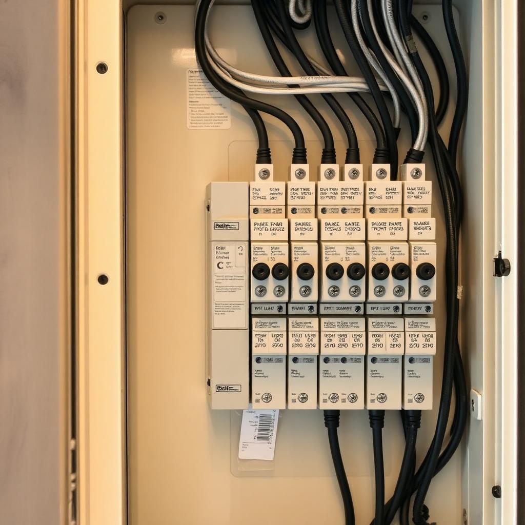 Aventura Electrical Panel Cleanup Concept — illustrative concept, after