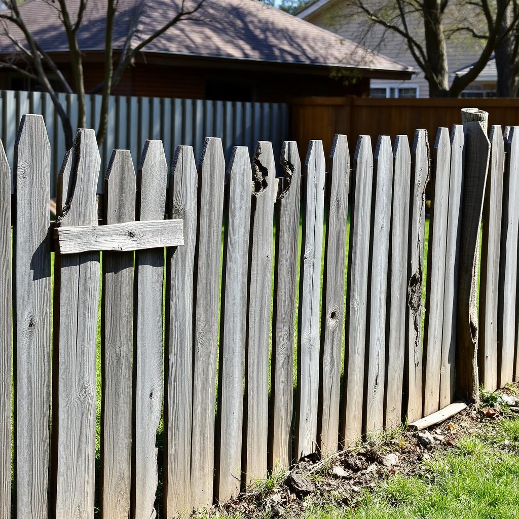 Hialeah Vinyl Privacy Fence Concept — illustrative concept, before
